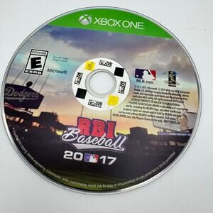 R.B.I. Baseball 17 (Xbox One, 2017) – Disc Only – Tested & Working